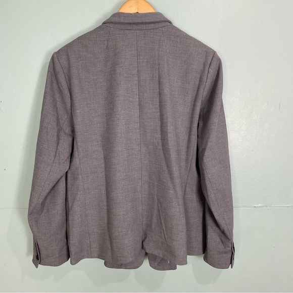 J Crew Regent Blazer Gray K5961 Sz 20 - Picture 4 of 7
